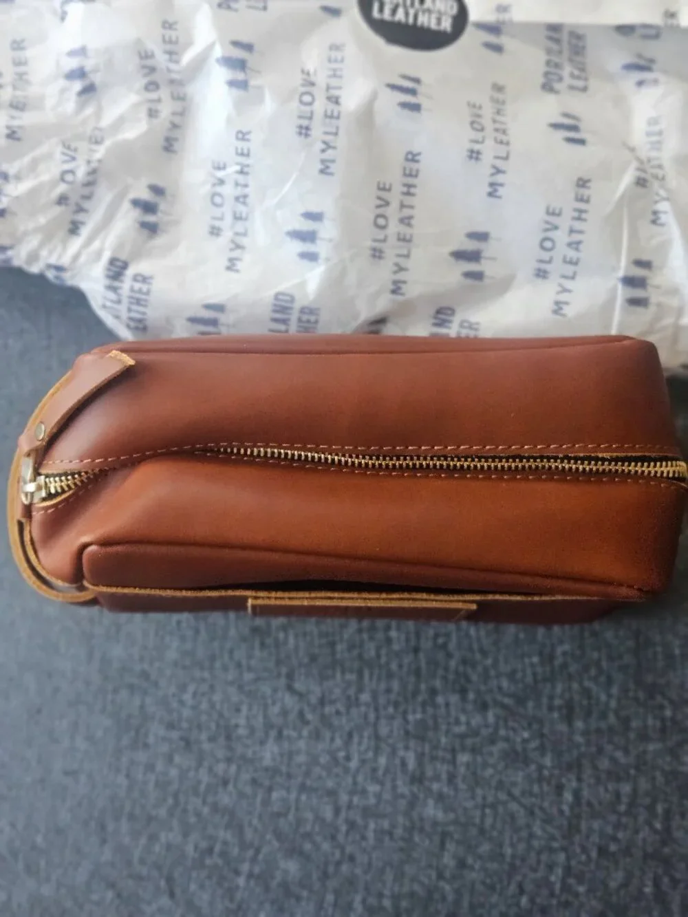 Deluxe Dopp Kit - Honey Toiletry Bag